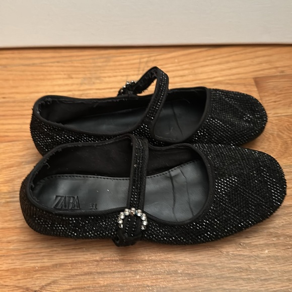 Girls sparkly ballet flats (EU size 31 /US size 13) - Picture 2 of 4